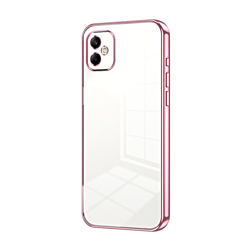 Samsung Galaxy A05 Case - Transparent Plating & Precision Hole Design for Luxury and Protection-buycases.co.uk