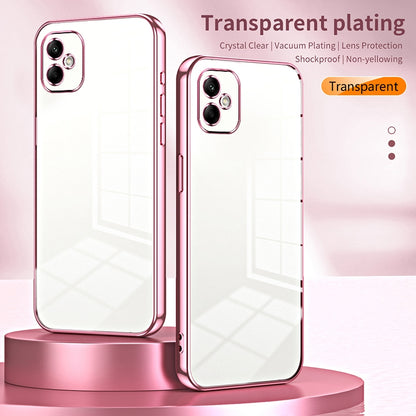 Samsung Galaxy A05 Case - Transparent Plating & Precision Hole Design for Luxury and Protection-buycases.co.uk