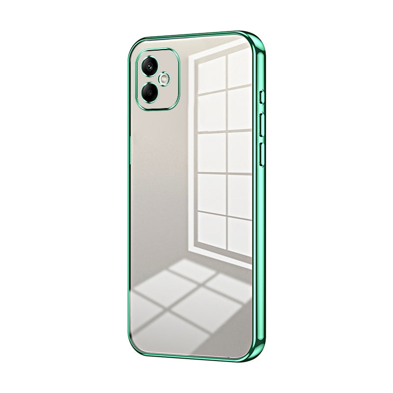 Samsung Galaxy A05 Case - Transparent Plating & Precision Hole Design for Luxury and Protection-buycases.co.uk