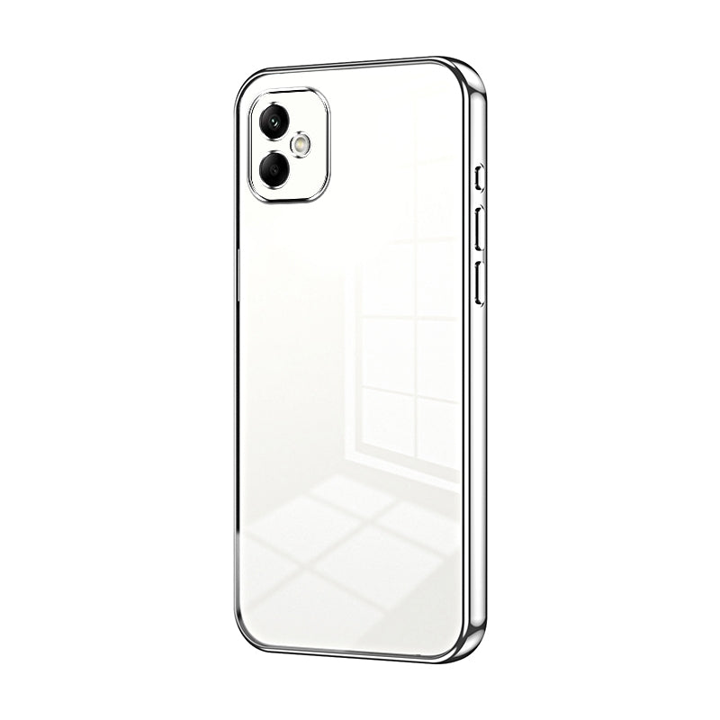 Samsung Galaxy A05 Case - Transparent Plating & Precision Hole Design for Luxury and Protection-buycases.co.uk
