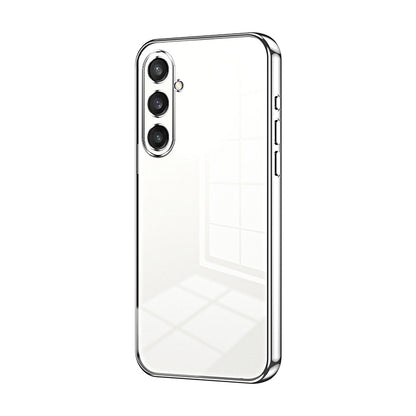 Samsung Galaxy S23 FE 5G Case - Transparent Plating & Precision Hole Design for Luxury and Protection-buycases.co.uk