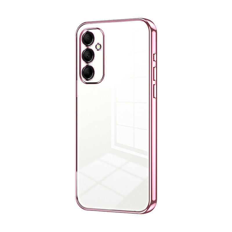 Samsung Galaxy M14 Case - Transparent Plating & Precision Hole Design for Luxury and Protection-buycases.co.uk