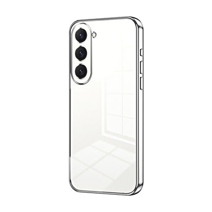 Samsung Galaxy S23 5G Case - Transparent Plating & Precision Hole Design for Luxury and Protection-buycases.co.uk