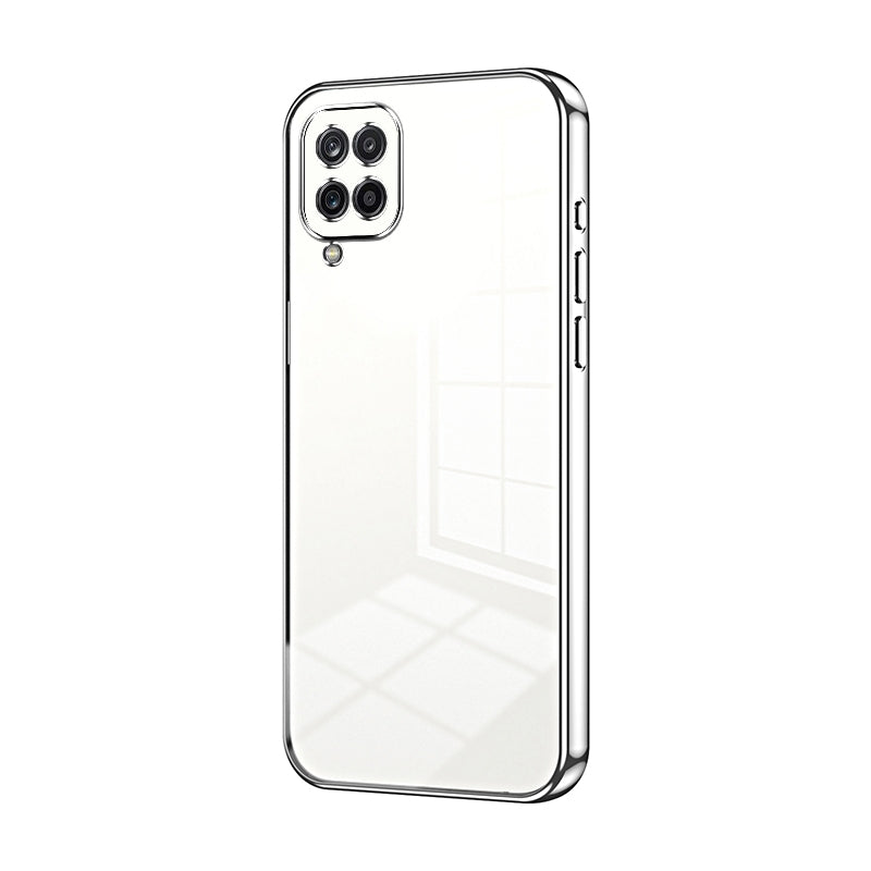 Samsung Galaxy A12 5G Case - Transparent Plating & Precision Hole Design for Luxury and Protection-buycases.co.uk