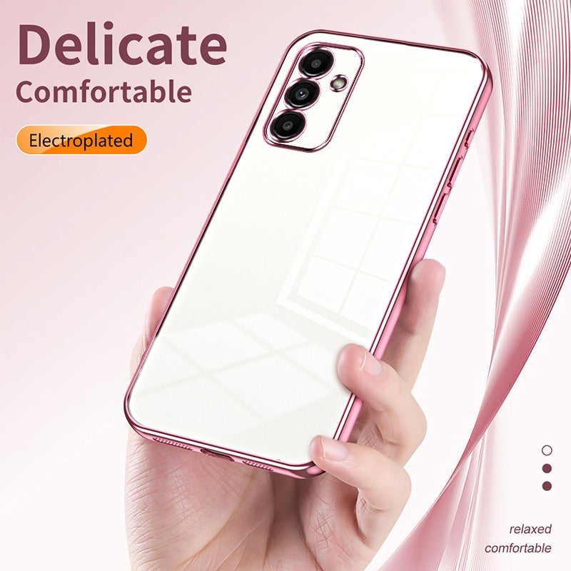 Samsung Galaxy A13 5G Case - Transparent Plating & Precision Hole Design for Luxury and Protection-buycases.co.uk