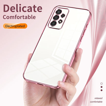 Samsung Galaxy A13 4G Case - Transparent Plating & Precision Hole Design for Luxury and Protection-buycases.co.uk
