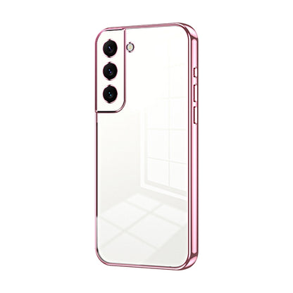 Samsung Galaxy S22 5G Case - Transparent Plating & Precision Hole Design for Luxury and Protection-buycases.co.uk