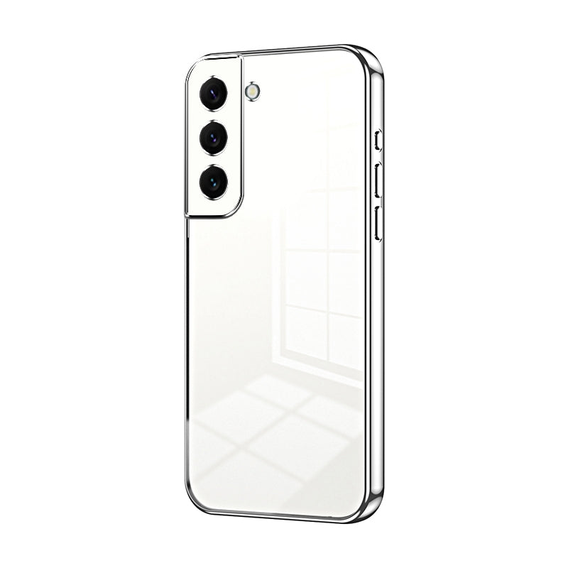 Samsung Galaxy S22 5G Case - Transparent Plating & Precision Hole Design for Luxury and Protection-buycases.co.uk