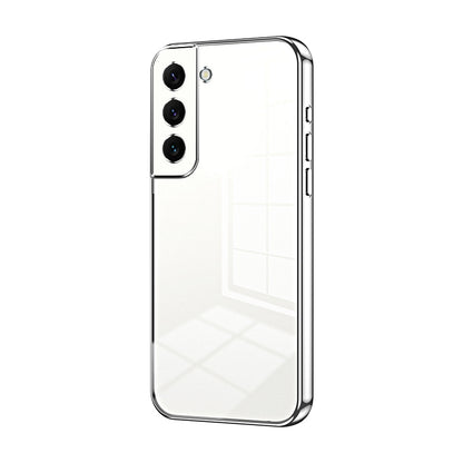 Samsung Galaxy S22 5G Case - Transparent Plating & Precision Hole Design for Luxury and Protection-buycases.co.uk