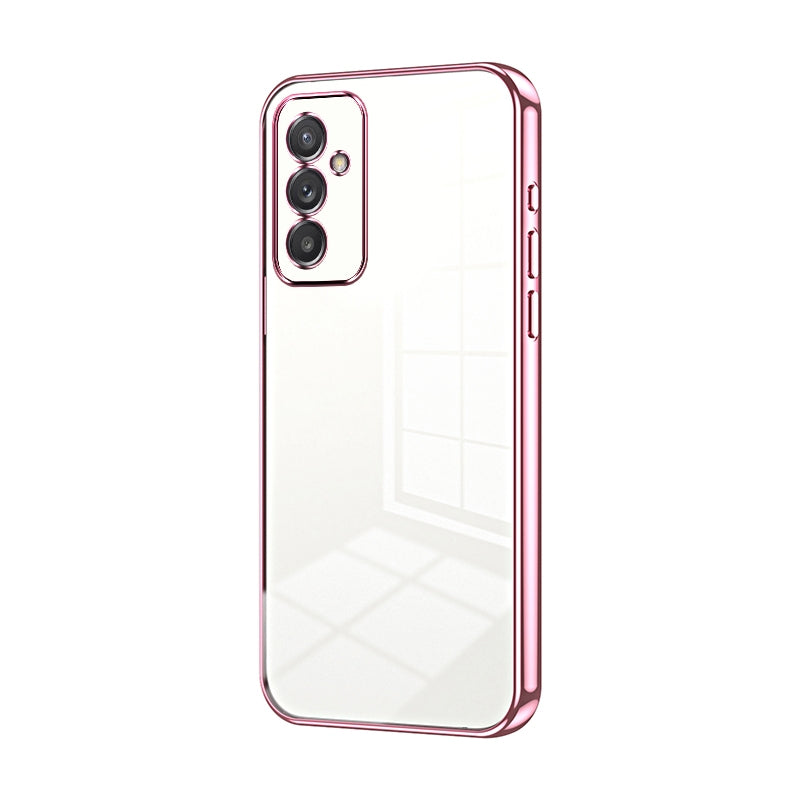 Samsung Galaxy A82 5G Case - Transparent Plating & Precision Hole Design for Luxury and Protection-buycases.co.uk
