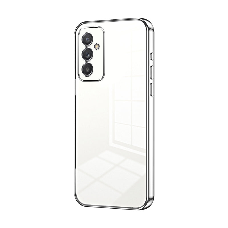 Samsung Galaxy A82 5G Case - Transparent Plating & Precision Hole Design for Luxury and Protection-buycases.co.uk