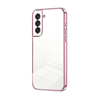 Samsung Galaxy S21 FE 5G Case - Transparent Plating & Precision Hole Design for Luxury and Protection-buycases.co.uk