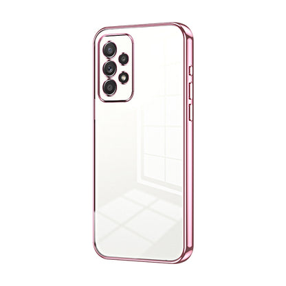 Samsung Galaxy A52 5G Case - Transparent Plating & Precision Hole Design for Luxury and Protection-buycases.co.uk