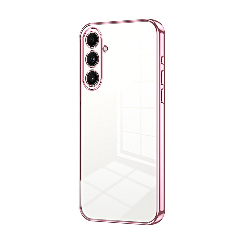 Samsung Galaxy C55 Case - Transparent Plating & Precision Hole Design for Luxury and Protection-buycases.co.uk