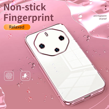 Huawei Mate 60 RS Ultimate Case - Transparent Plating & Precision Hole Design for Luxury and Protection-buycases.co.uk