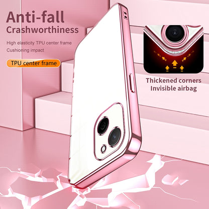 Huawei Maimang A20 Case - Transparent Plating & Precision Hole Design for Luxury and Protection-buycases.co.uk