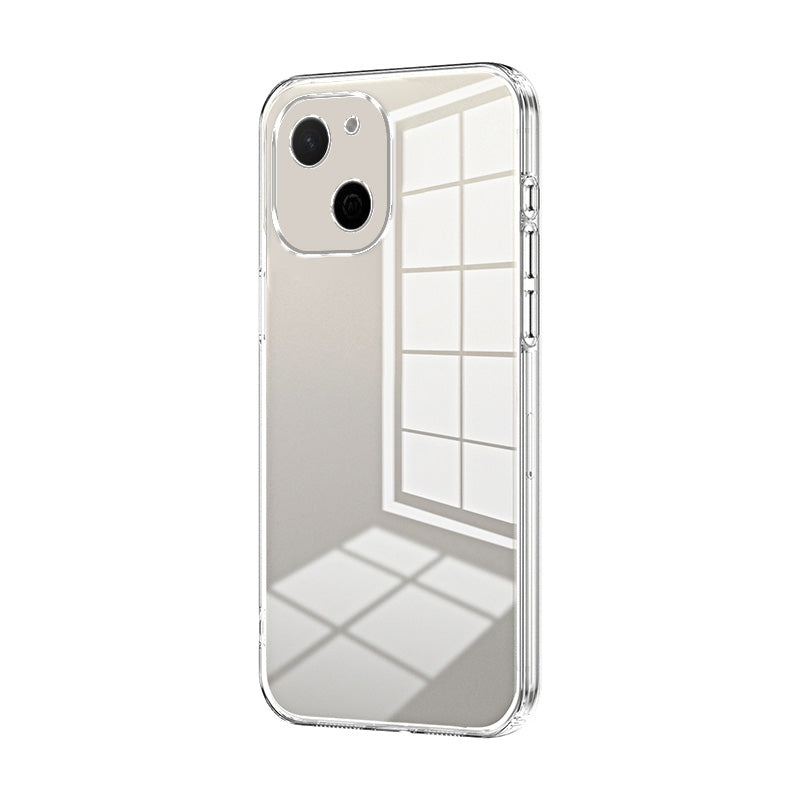 Huawei Maimang A20 Case - Transparent Plating & Precision Hole Design for Luxury and Protection-buycases.co.uk