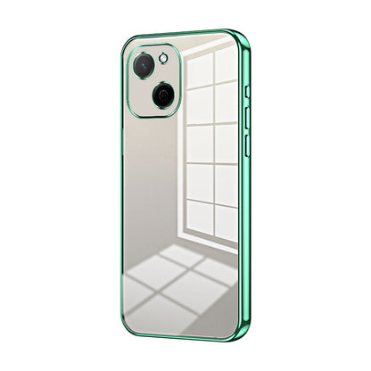 Huawei Maimang A20 Case - Transparent Plating & Precision Hole Design for Luxury and Protection-buycases.co.uk