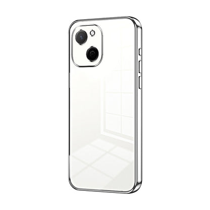 Huawei Maimang A20 Case - Transparent Plating & Precision Hole Design for Luxury and Protection-buycases.co.uk