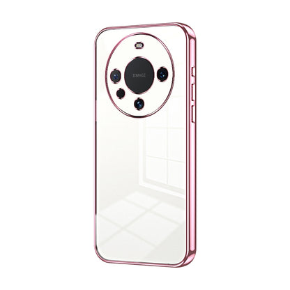 Huawei Mate 60 Case - Transparent Plating & Precision Hole Design for Luxury and Protection-buycases.co.uk