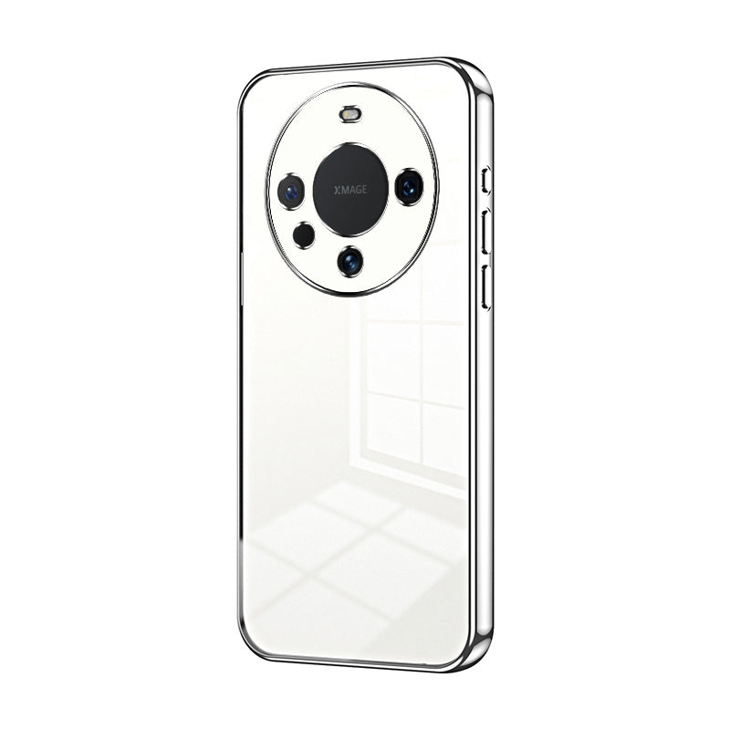 Huawei Mate 60 Case - Transparent Plating & Precision Hole Design for Luxury and Protection-buycases.co.uk