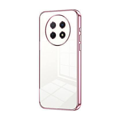 Huawei Enjoy 60X Case - Transparent Plating & Precision Hole Design for Luxury and Protection-buycases.co.uk