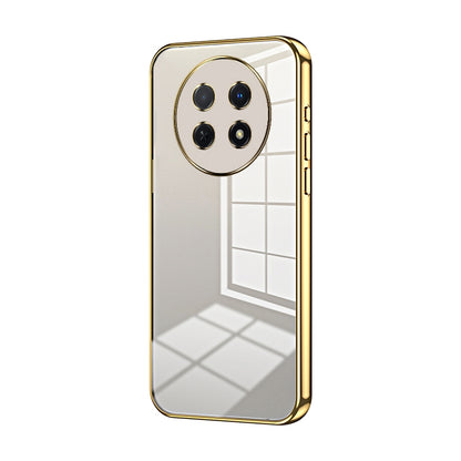 Huawei Enjoy 60X Case - Transparent Plating & Precision Hole Design for Luxury and Protection-buycases.co.uk