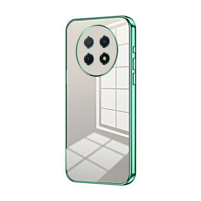 Huawei Enjoy 60X Case - Transparent Plating & Precision Hole Design for Luxury and Protection-buycases.co.uk