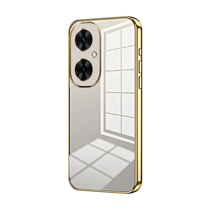 Huawei nova 11i Case - Transparent Plating & Precision Hole Design for Luxury and Protection-buycases.co.uk