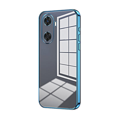 Huawei Enjoy 60 Case - Transparent Plating & Precision Hole Design for Luxury and Protection-buycases.co.uk