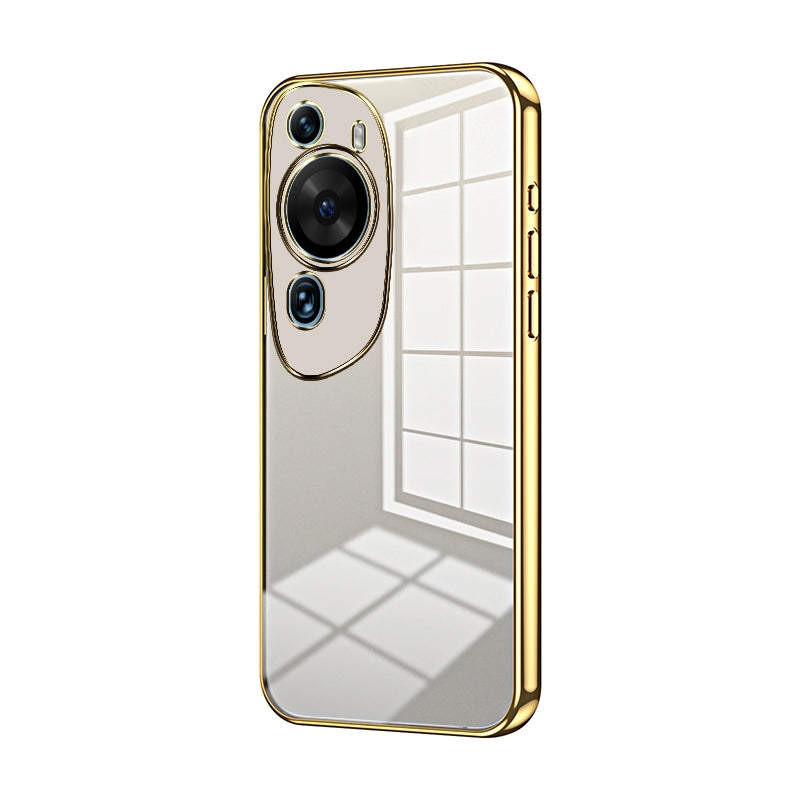 Huawei P60 Art Case - Transparent Plating & Precision Hole Design for Luxury and Protection-buycases.co.uk