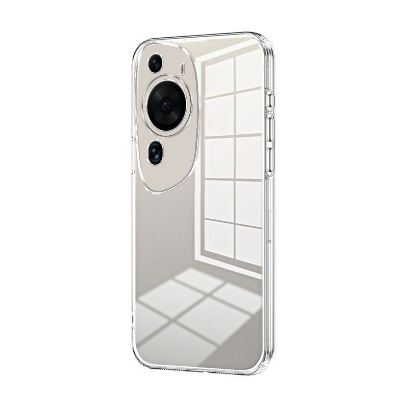 Huawei P60 Art Case - Transparent Plating & Precision Hole Design for Luxury and Protection-buycases.co.uk