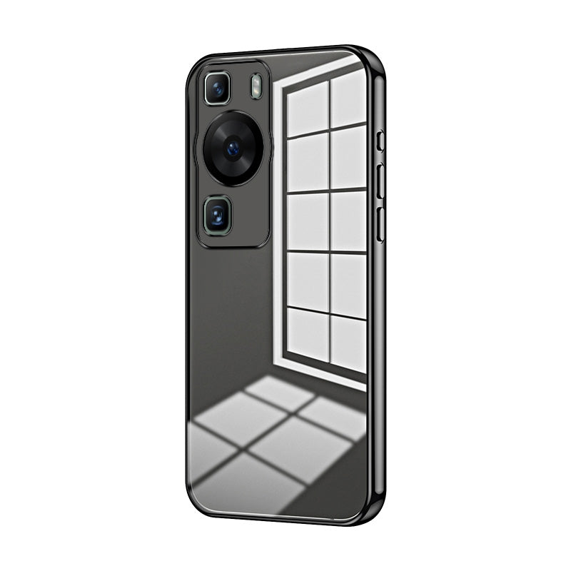 Huawei P60 Pro Case - Transparent Plating & Precision Hole Design for Luxury and Protection-buycases.co.uk