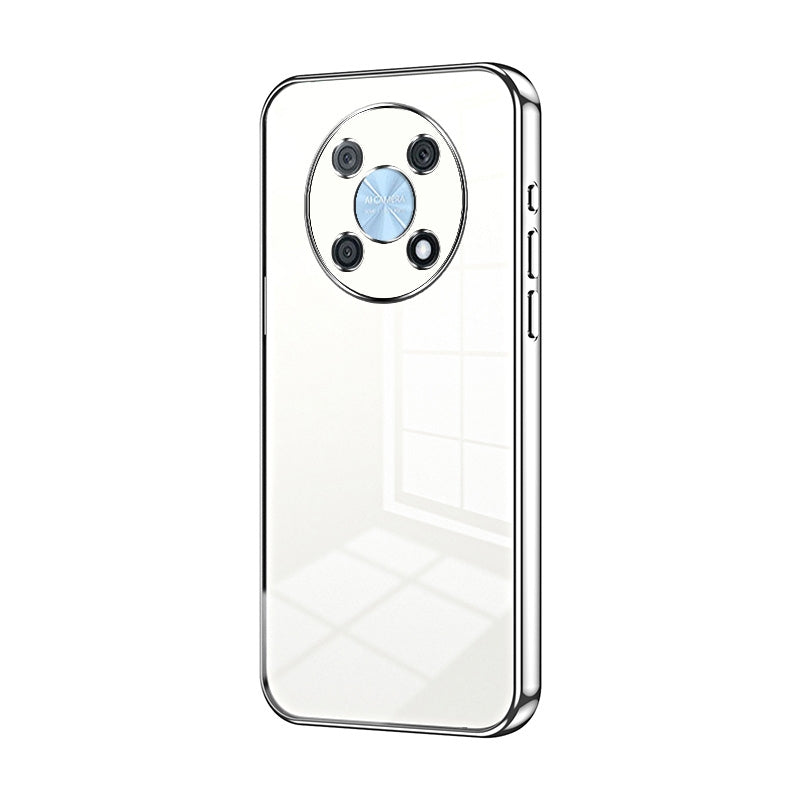 Huawei Enjoy 50 Pro Case - Transparent Plating & Precision Hole Design for Luxury and Protection-buycases.co.uk