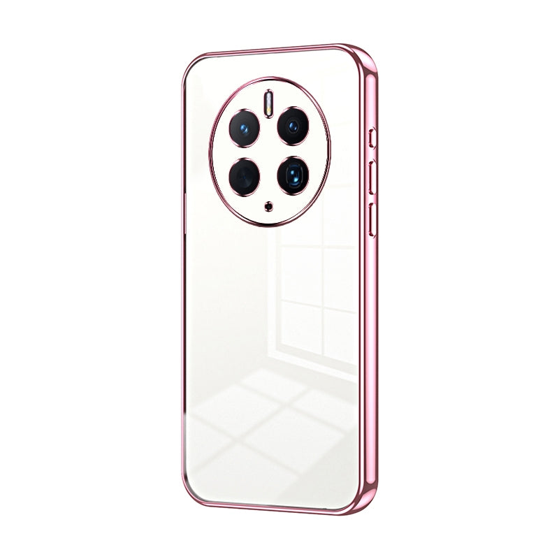 Huawei Mate 50 Pro Case - Transparent Plating & Precision Hole Design for Luxury and Protection-buycases.co.uk