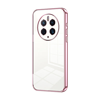 Huawei Mate 50 Pro Case - Transparent Plating & Precision Hole Design for Luxury and Protection-buycases.co.uk