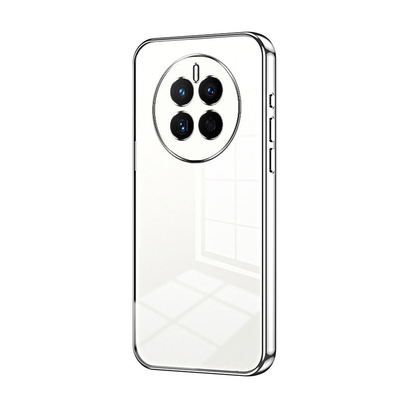 Huawei Mate 50 Case - Transparent Plating & Precision Hole Design for Luxury and Protection-buycases.co.uk