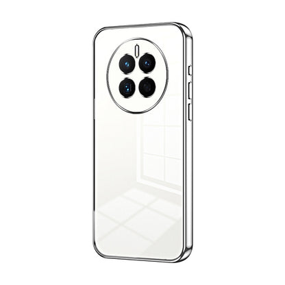 Huawei Mate 50 Case - Transparent Plating & Precision Hole Design for Luxury and Protection-buycases.co.uk