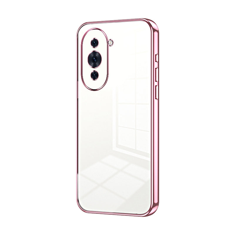 Huawei nova 10 Case - Transparent Plating & Precision Hole Design for Luxury and Protection-buycases.co.uk