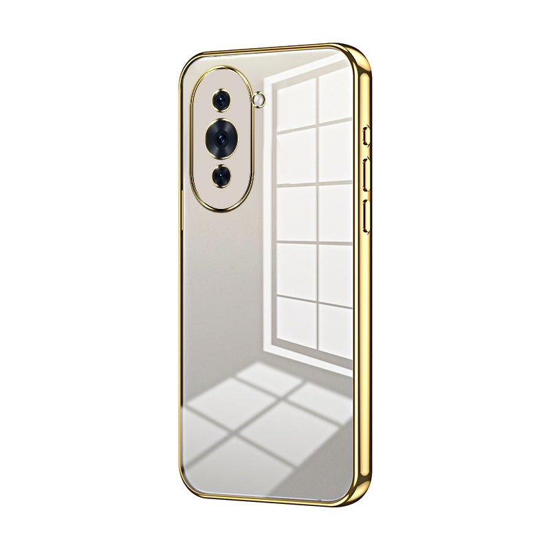 Huawei nova 10 Case - Transparent Plating & Precision Hole Design for Luxury and Protection-buycases.co.uk