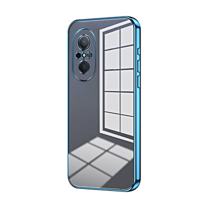 Huawei nova 9 SE Case - Transparent Plating & Precision Hole Design for Luxury and Protection-buycases.co.uk