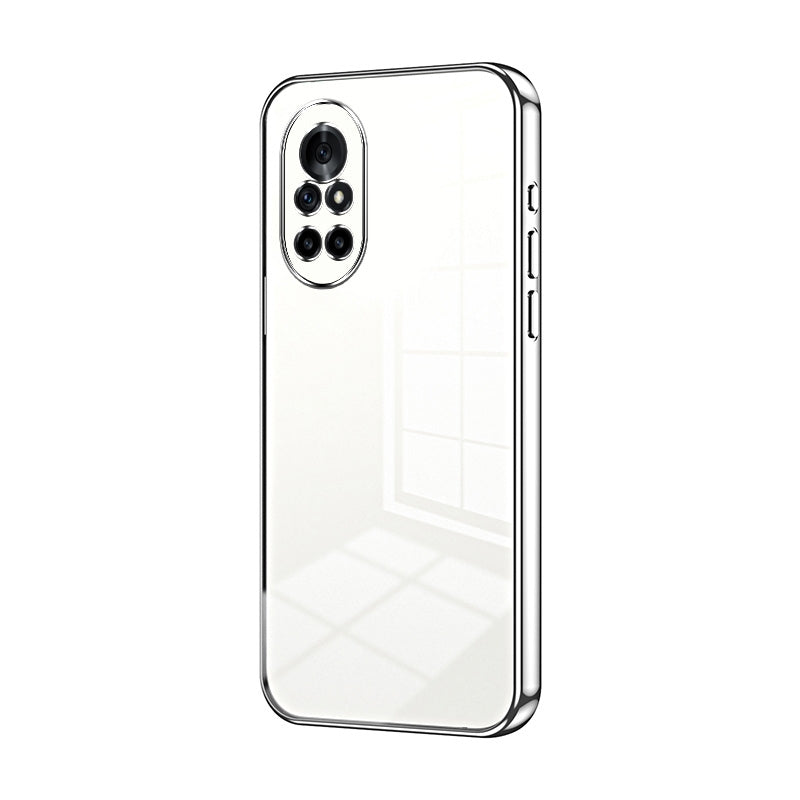 Huawei nova 8 4G Case - Transparent Plating & Precision Hole Design for Luxury and Protection-buycases.co.uk