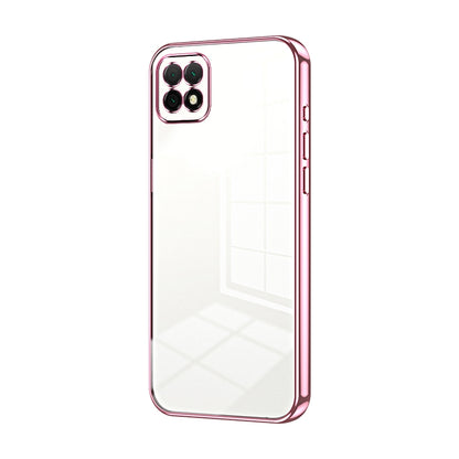 Huawei nova Y60 Case - Transparent Plating & Precision Hole Design for Luxury and Protection-buycases.co.uk