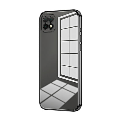 Huawei Enjoy 20 Case - Transparent Plating & Precision Hole Design for Luxury and Protection-buycases.co.uk