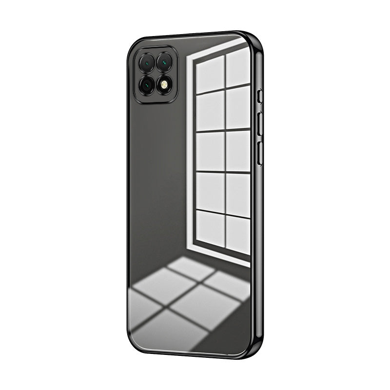 Huawei nova Y60 Case - Transparent Plating & Precision Hole Design for Luxury and Protection-buycases.co.uk