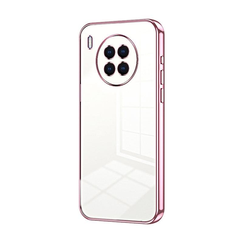 Huawei nova 8i Case - Transparent Plating & Precision Hole Design for Luxury and Protection-buycases.co.uk