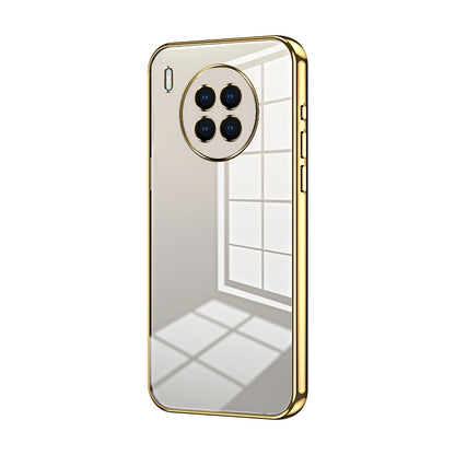 Huawei nova 8i Case - Transparent Plating & Precision Hole Design for Luxury and Protection-buycases.co.uk