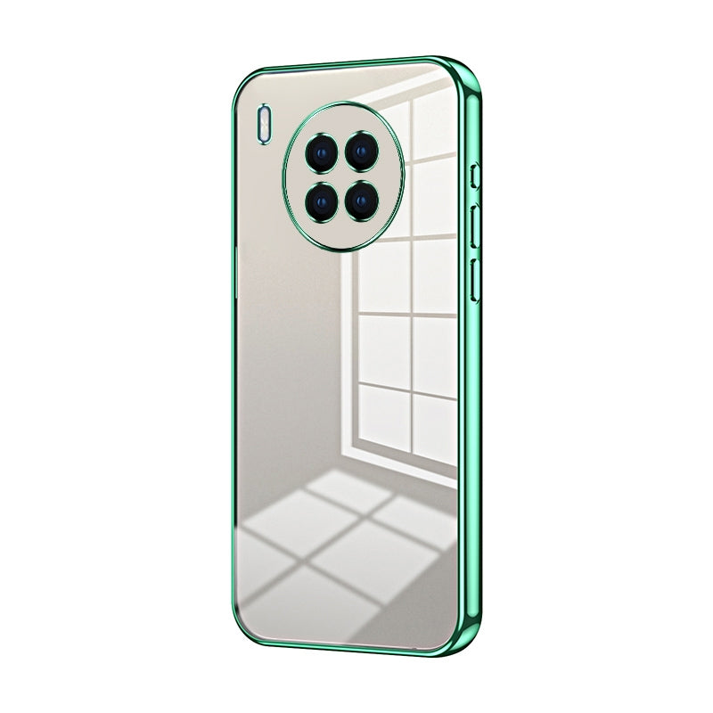 Huawei nova 8i Case - Transparent Plating & Precision Hole Design for Luxury and Protection-buycases.co.uk