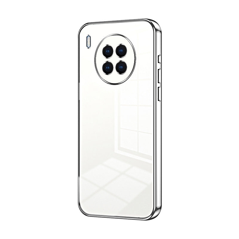 Huawei nova 8i Case - Transparent Plating & Precision Hole Design for Luxury and Protection-buycases.co.uk