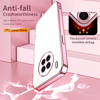 Huawei nova 8i Case - Transparent Plating & Precision Hole Design for Luxury and Protection-buycases.co.uk